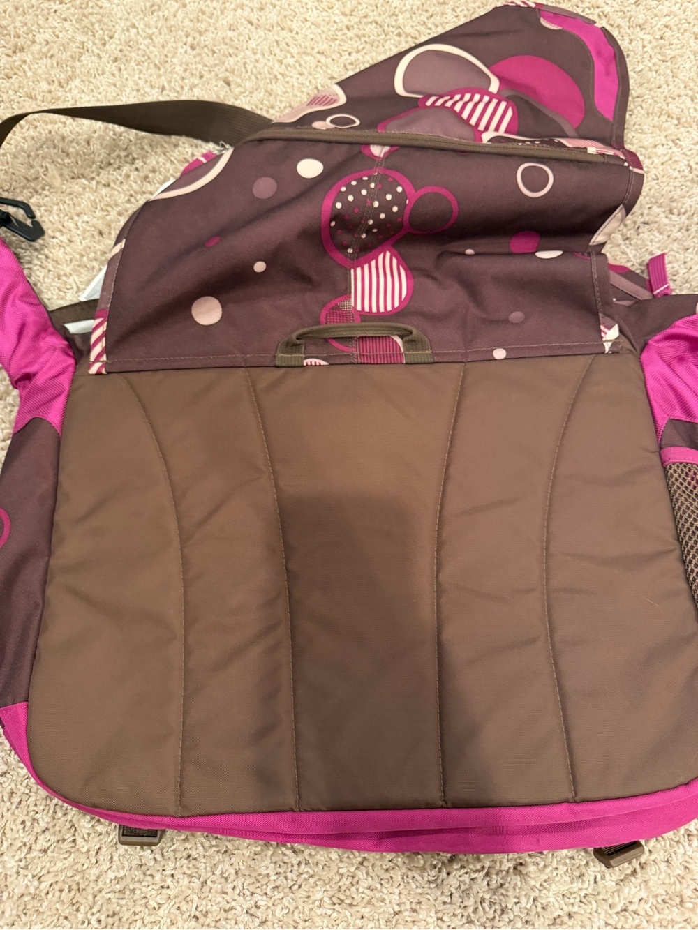 NEW With Tags Jansport Elefunk Large Computer Messenger Bag Laptop Backpack - Picture 6 of 6